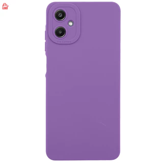 เคส สำหรับ Samsung Galaxy A06 5G เคสซิลิโคนนิ่ม กันกล้อง TPU สีพื้น