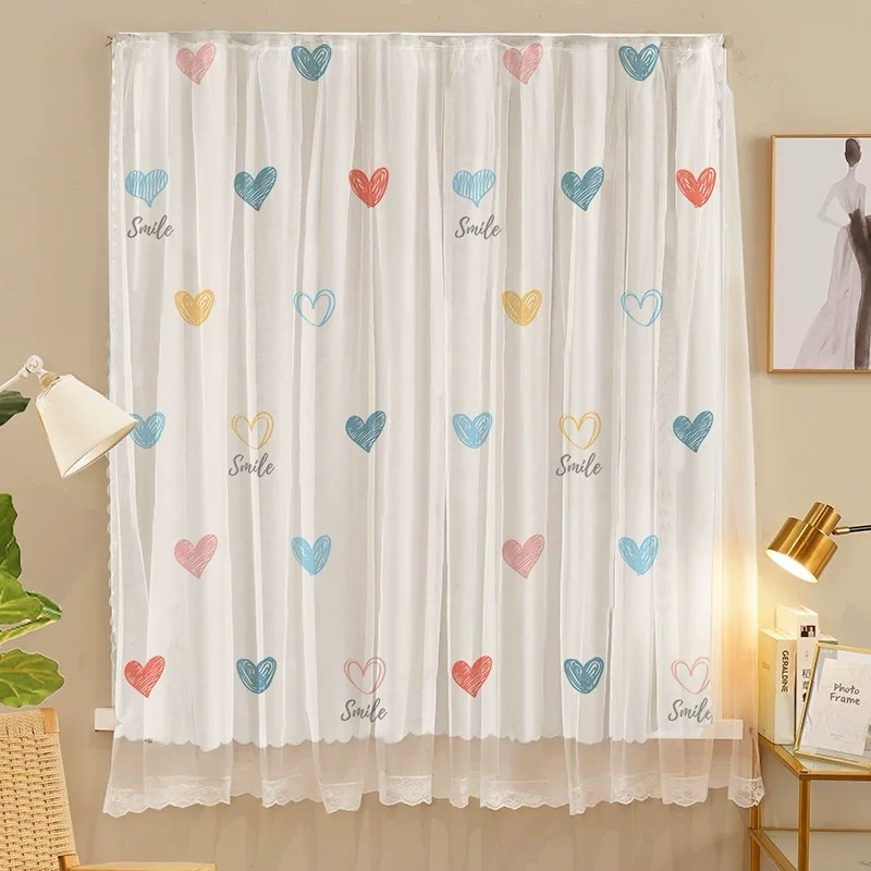 แนะนำ ผ้าม่าน ผ้าม่าน2ชั้น ใช้ตีนตุ๊กแก ม่านหน้าต่าง ประตู ทึบ+โปร่งในผืนเดียว แถมอุปกรณ์ติดตั้ง+สายรัด ราคาพิเศษ มีเก็บเงินปลายทาง