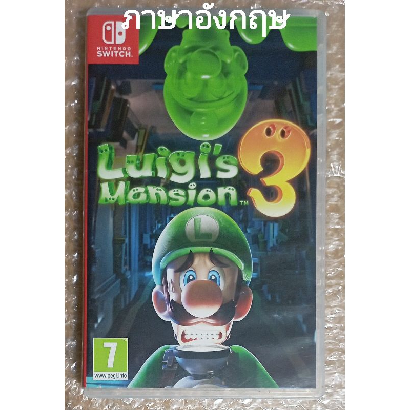 Luigi's Mansion 3 ภาษาอังกฤษ NINTENDO SWITCH ลุยจิ มาริโอ้ Luigi Mario ผี Horror Luigi3 Mansion3 2 4