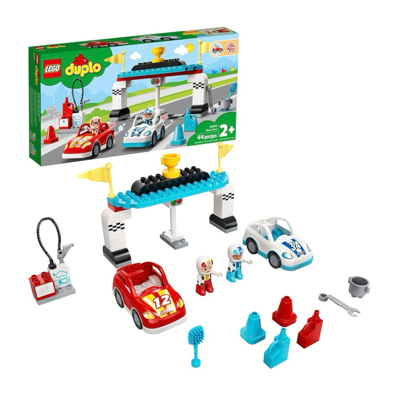 Lego duplo town race cars 10947