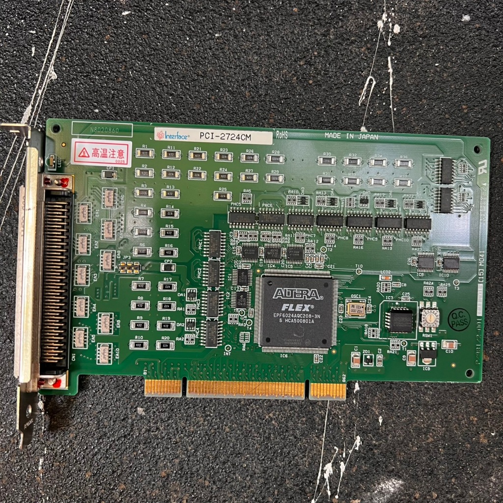 PCI-2724CM Control Card มือสอง | บอร์ดควบคุมโรงงาน | อุปกรณ์ Interface | สินค้าโรงงานมือสอง