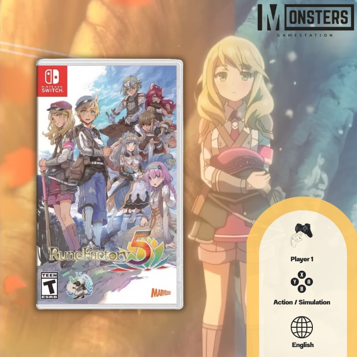 Rune Factory 5 [Nintendo Switch] [มือ1] (สินค้าพร้อมส่ง)