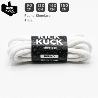 (แน่นละเอียด ไม่ย้วย ) เชือกรองเท้า (Kickkuck) ทรงกลม สำหรับ…