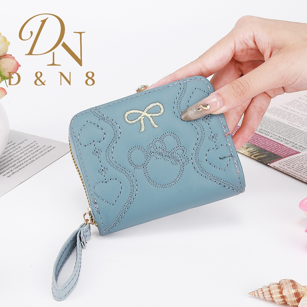 SA22#กระเป๋าสตางค์ใบสั้น 📌มีช่องสำหรับใส่เหรียญ 📌มีช่วงใส่บัตร4ช่อง 📌วัสดุหนังPU รุ่นใหม่！