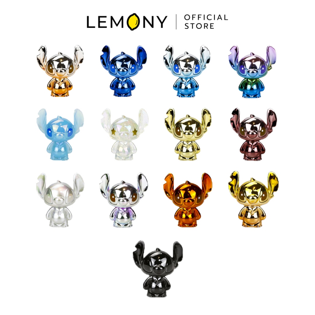 LEMONY Interstellar Exploration Lilo Stitch Series (3Pcs/Bag) ถุงจุ่มฟิกเกอร์รวมสีสันหลากสี ซีรีย์สต