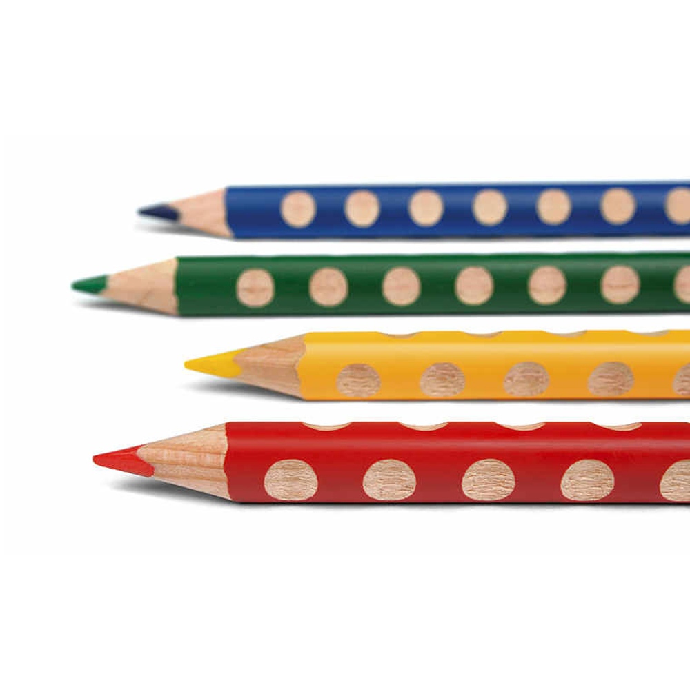 ดินสอสีไม้สามเหลี่ยม จัมโบ้ Groove แท่งยาว 5 สี ***ราคาพิเศษบรรุภัณฑ์มีตำหนิ *** - รูปที่ 3