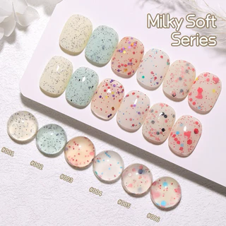 สีเจล XEIJAYI ขนาด 15ml. สีลูกกวาด แต่งกากเพชร