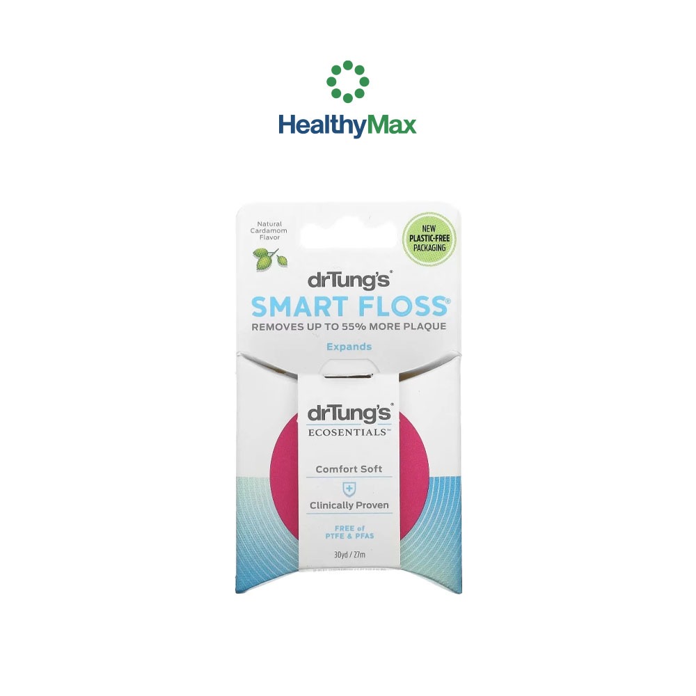 (คละสี) Dr.Tung 's Smart Floss ผลิตภัณฑ์ไหมขัดฟัน นุ่ม อ่อนโยนต่อเหงือก