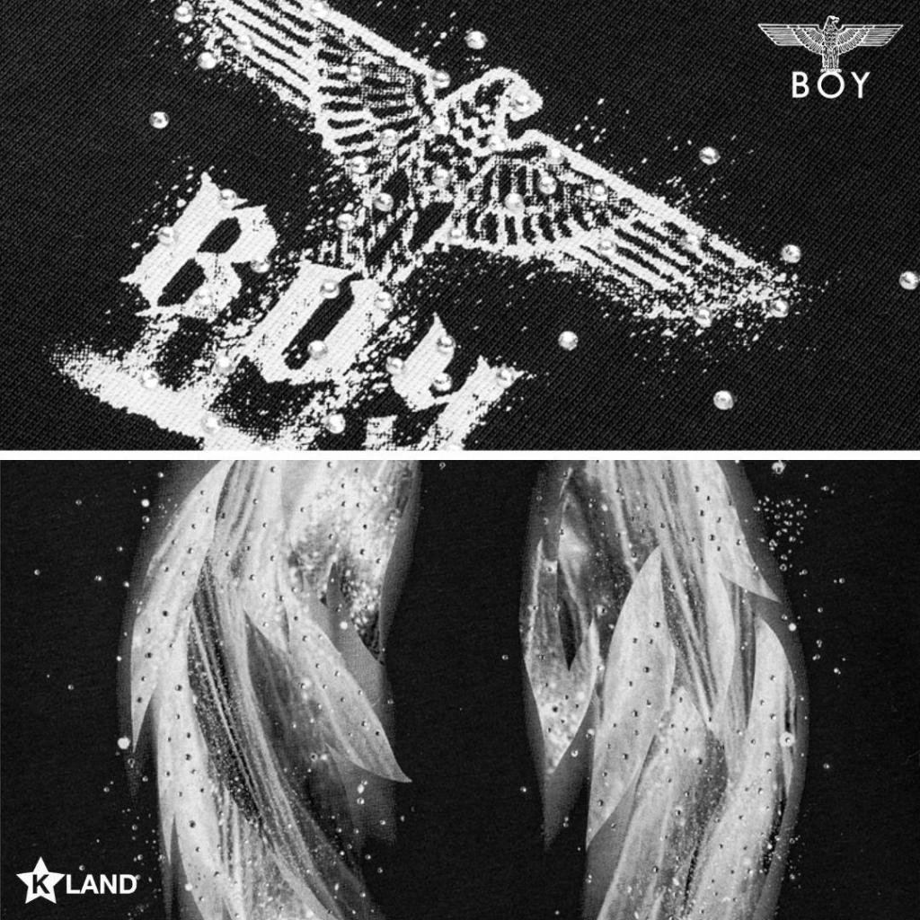 BOY LONDON T-SHIRT เสื้อยืดแขนสั้นบอย ลอนดอน (BOY43TS1105N89)