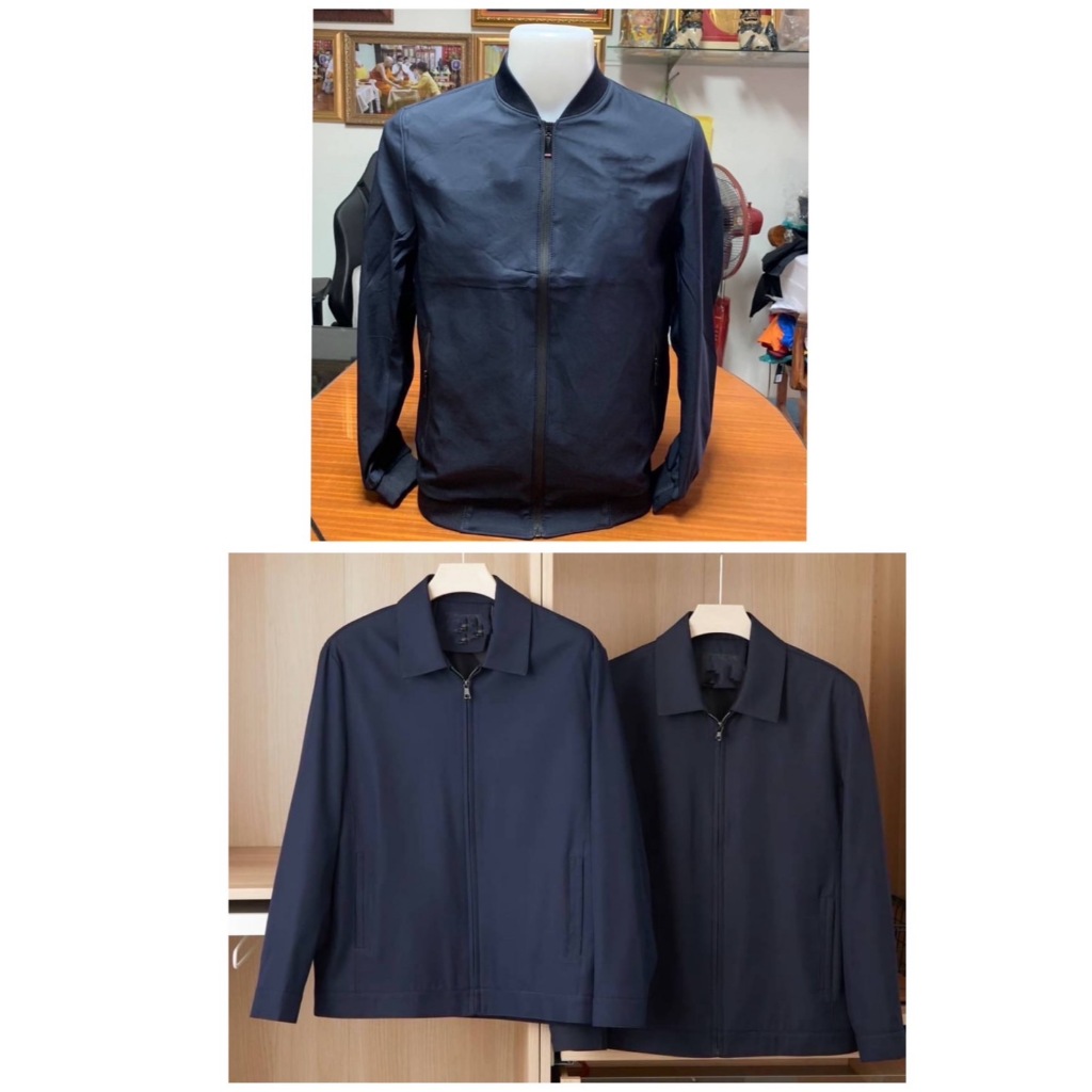 เสื้อแจ็คเก็ตผ้าร่ม M-4XLคอปก คอจีน รุ่นนี้ผ้าดี ใส่สบาย กันลม กันแดด ผ้าไมโคร ส่งฟรี เสื้อคลุม
