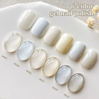 XEIJAYI สีทาเล็บเจล Moonlight White Series High Saturation ขนาด 15ml สินค้าพร้อมส่ง