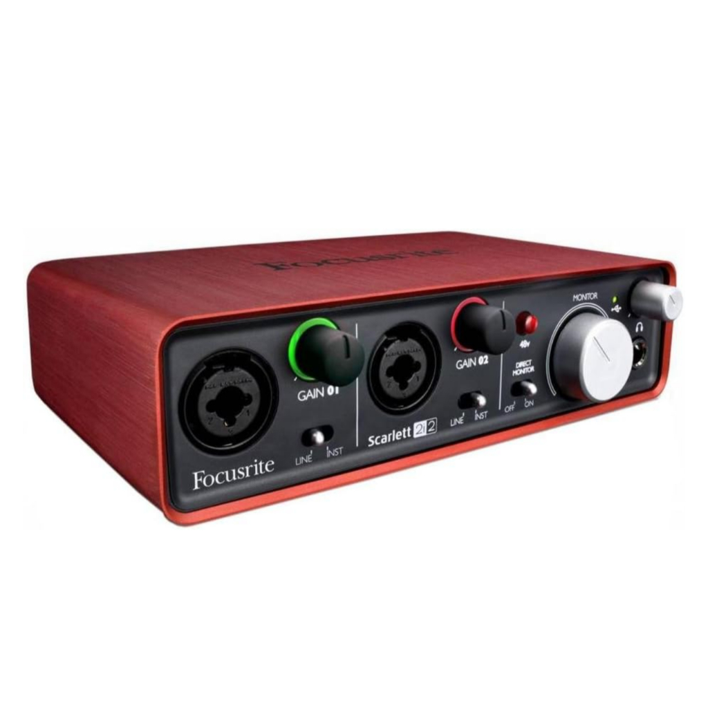 Focusrite Scarlett 2i2 (2nd Gen) ออดิโอ อินเตอร์เฟส Audio Interface ** มือสอง สภาพดี **