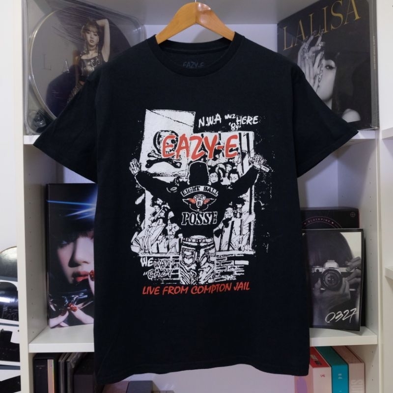 เสื้อยืด Eazy-E (Eight Ball Posse) มือสองของแท้