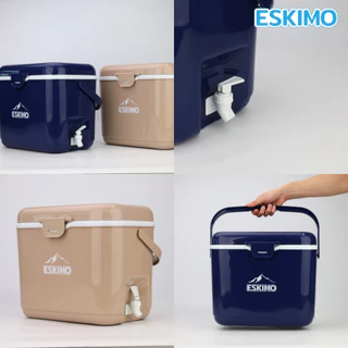 ESKIMO กระติกน้ำ เก็บความเย็น มีก็อก ถังน้ําแข็ง 12L,18L กระติก camping สำหรับท่องเที่ยว แคมป์ปิ้ง เก็บเย็น 24 ชม.
