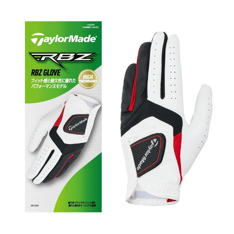[11GOLF] ถุงมือกอล์ฟ สวมมือซ้าย TaylorMade RBZ UN803 Golf Glove High Performance (Left-Hand) นุ่มสบายทั้งด้านบนและด้านใน