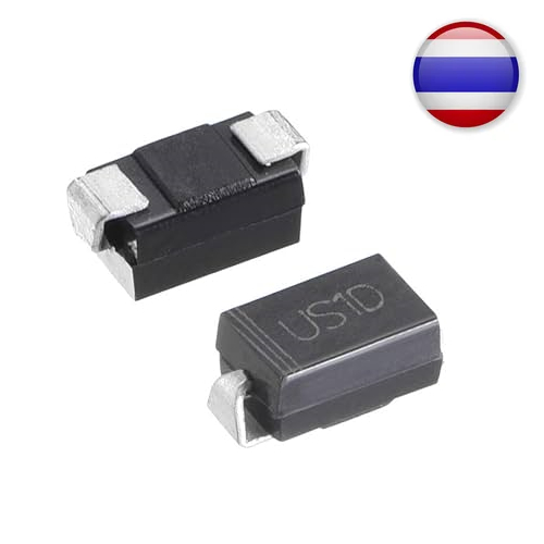 10pcs US1D US1G US1J US1M US2D US2G US2J US2M SMA DO-214AC 1A 2A 200V 400V 600V 1000V SMD ไดโอด