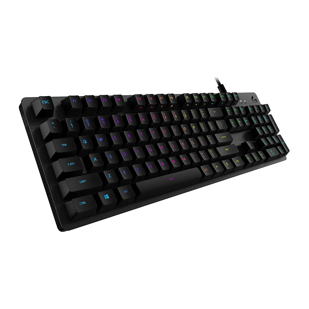 (คีย์บอร์ดเกมมิ่ง) LOGITECH G512 GX RED ลื่น เงียบ ไฟ RGB พิมพ์ไวสายแข่ง