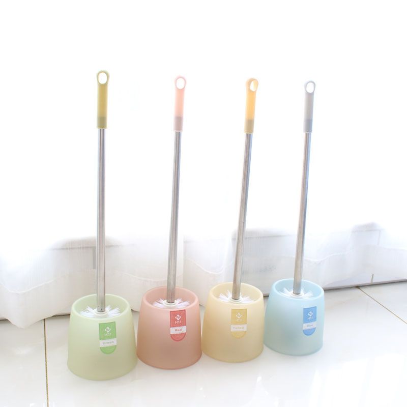 แปรงขัดชักโครก ได้ทั้งแขวนและตั้งไม่ต้องเจาะรูให้พนังเสียหาย แปรงขัดห้องน้ำ แปรงล้างสุขภัณฑ์ แบบหัวกลม - รูปที่ 6