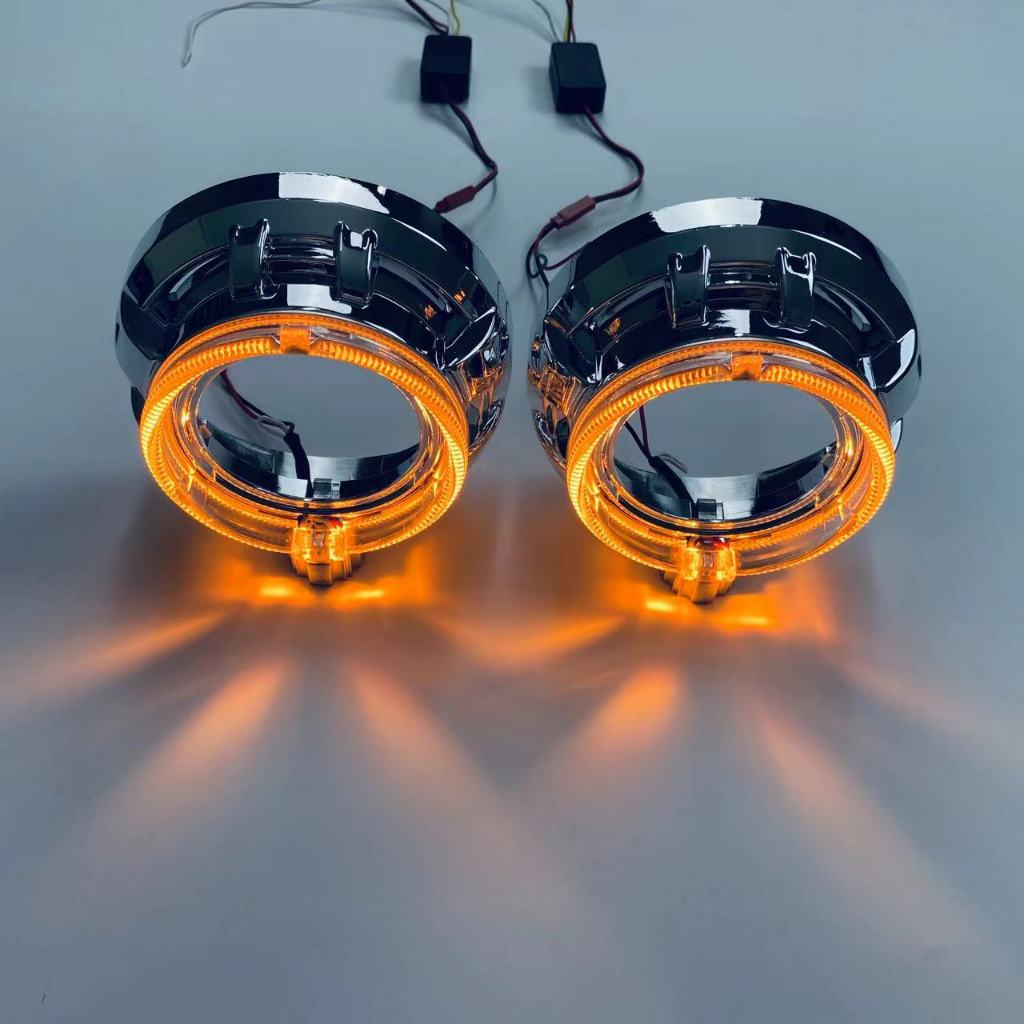 ฝาครอบโปรเจคเตอร์ Bi led/bi xenon ขนาด 3 นิ้ว - สไตล์ Cayen B