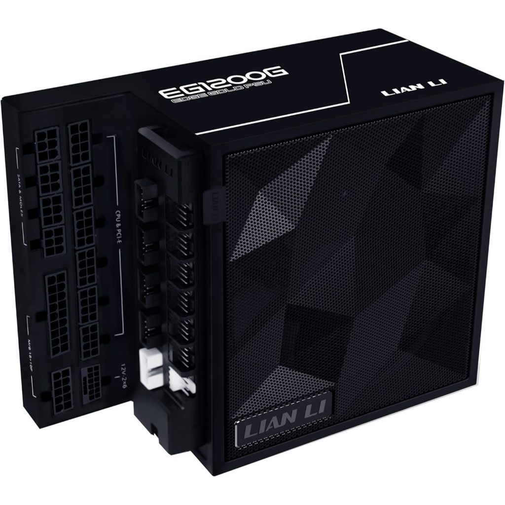 LIAN LI EDGE GOLD 1200W BLACK POWER SUPPLY