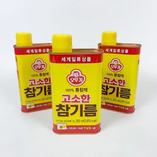 โอโตกิ น้ำมันงาเกาหลี 55ml 80ml 350ml Ottogi Korea Sesame Oil น้ำมันงา ของแท้ 100% 참기름