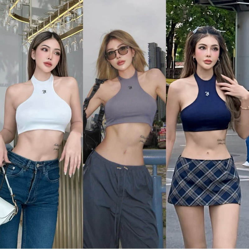 HH662🤍 Rita Crop Top (450.-)