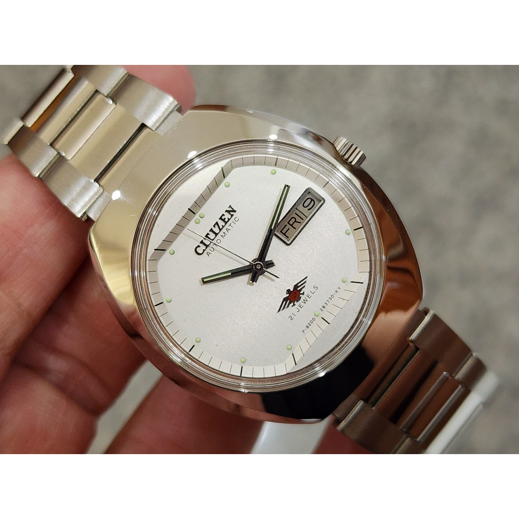 นาฬกา citizen automatic รุ่นเก่า นกอินทรีย์ สภาพสวยมาก ๆ แท้เดิมทัั้งเรือน 71-1390