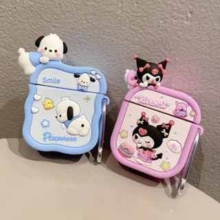 หูฟังบลูทูธไร้สาย i12 พร้อมเคสซิลิโคนลายน่ารักมาก มีไมโครโฟน Bluetooth 5.3 แบบพกพา พร้อมจัดส่ง