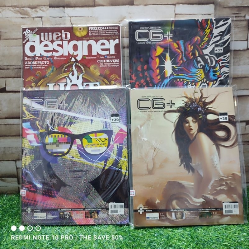 📚หนังสือนิตยสาร CG+Z3190 CG+Z3191 CG+Z3192 designer Z3193