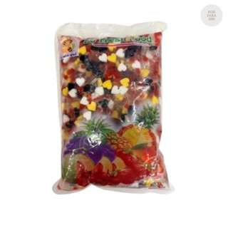 วุ้นฟรุ๊ตสลัดหัวใจ3สี ตรา โซ เฟรส ฟูดส์