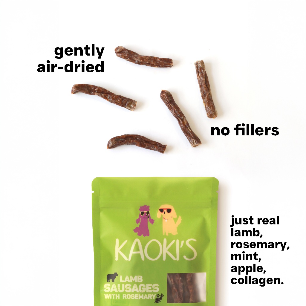 Kaoki’s Air Dried Lamb Sausages with Rosemary 40gram  เคาคียส์ไส้กรอกแกะอบแห้ง ราคา ถูกที่สุด ดีลบีเคเค แกลเลอรีภาพที่ 2