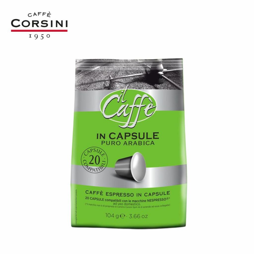 Il Caffe | Nespresso® COMPATIBLE PURE ARABICA | 20 CAPSULES | Corsino Corsini