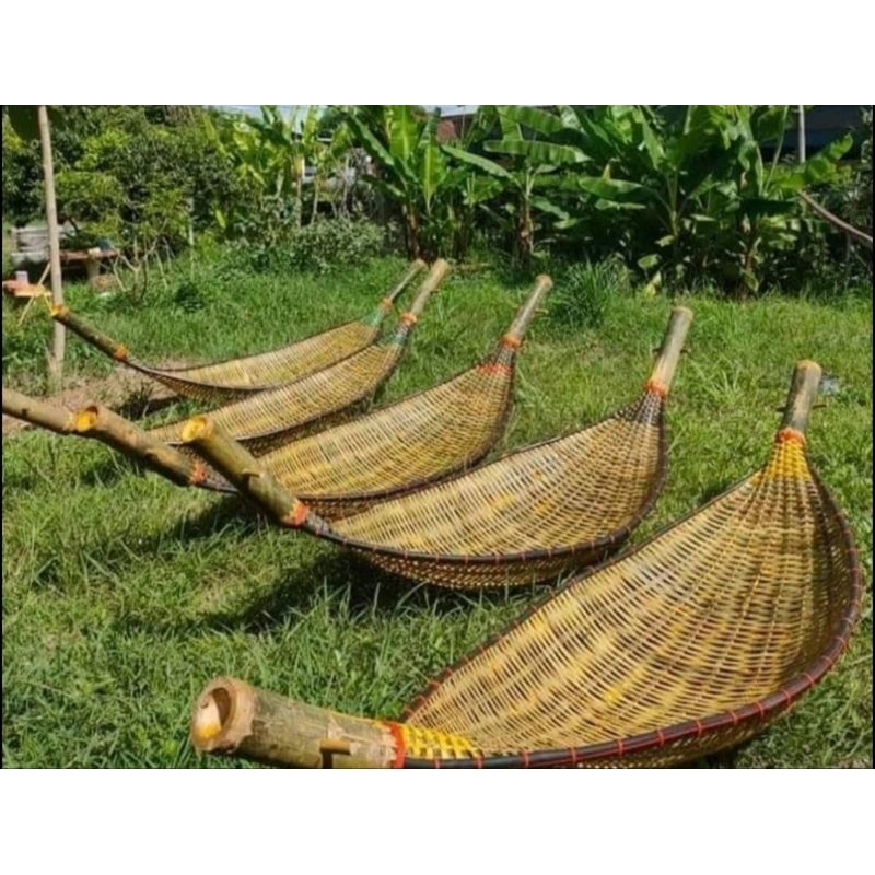 เปลสานเรือ(ไม้ไผ่เคลือบอย่างดีแข็งแรง)