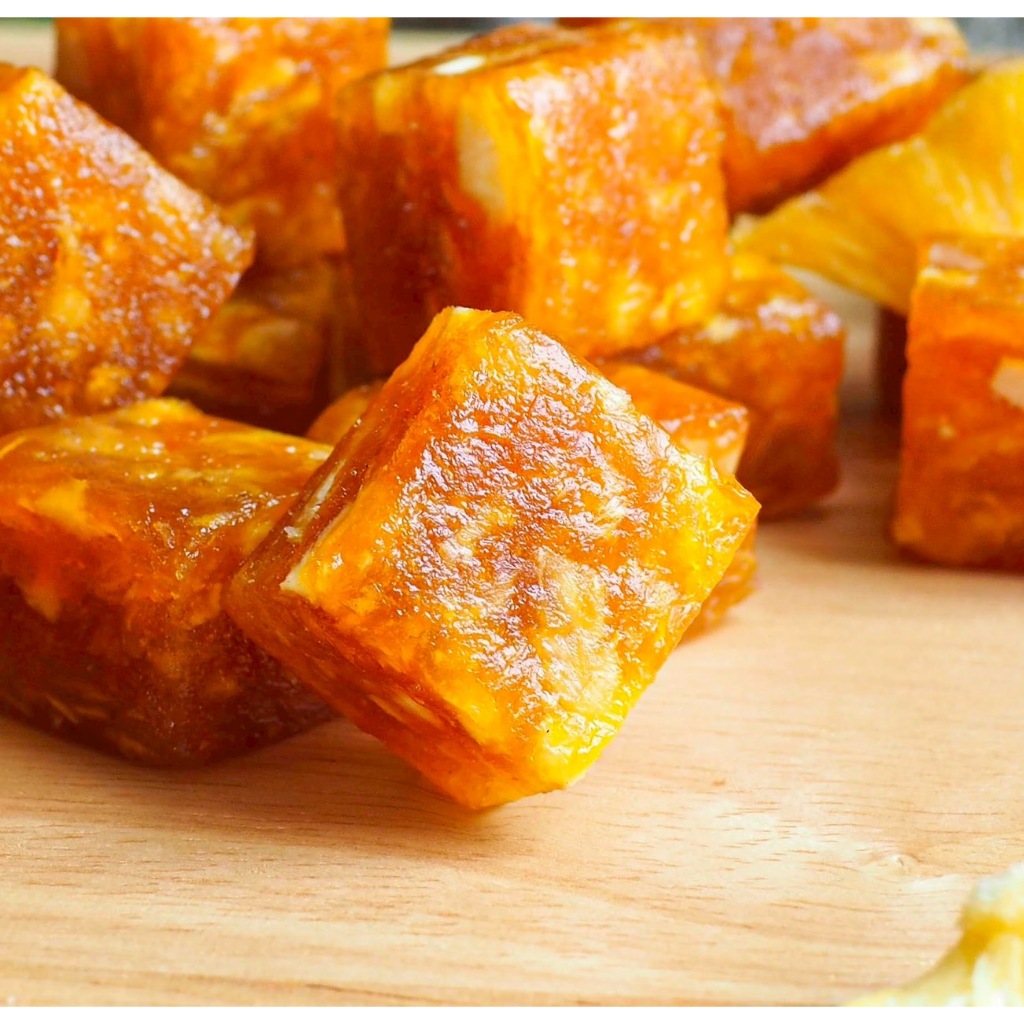 ใหม่!! สับปะรดคิวบ์ สับปะรดอบแห้ง มินิมอล ชิ้นพอดีคำ เปรี้ยว หวาน กำลังดี🍍💛