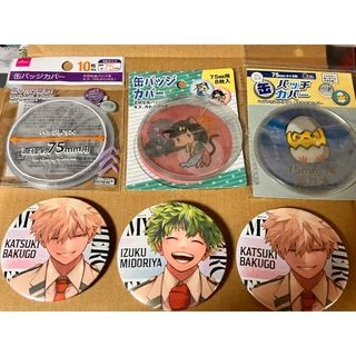 [พร้อมส่งในไทย] hapila Badge Cover ซองใส่เข็มกลัดกันรอยขีดข่วน ของแท้ 100% จากญี่ปุ่น
