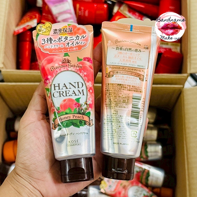 Kose Precious Garden Hand Cream Honey Cream 70g ครีมทามือสูตรเข้มข้น - รูปที่ 4