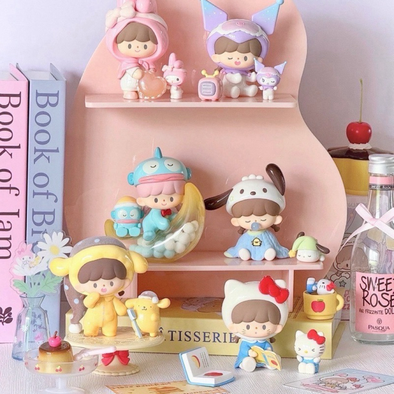 (เช็คการ์ด ระบุตัว พร้อมส่ง) Zzoton x Sanrio Bedtime ของแท้100%