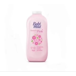Babi Mild® แป้งเด็ก เบบี้มายด์ ดับเบิ้ลมิลค์ ออร์แกนิก 350 กรัม