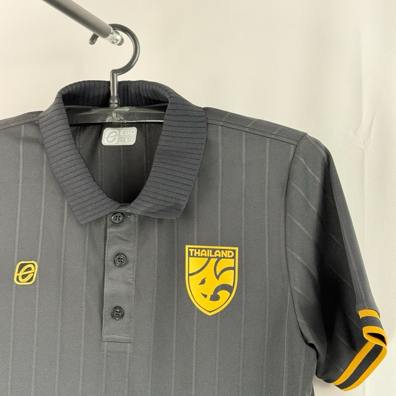 Ego Sport เสื้อโปโลแขนสั้นทีมชาติ เรียบหรู  สวมใส่สบาย แบบมีสไตล์ EG 6205
