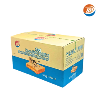 ขนมแซนด์วิชสอดไส้รสนมชีส ตรา shenghua 1ลัง(12กล่อง |144ชิ้น) ขนมปังแป้งนุ่ม (SHแซนด์วิชนมชีส)