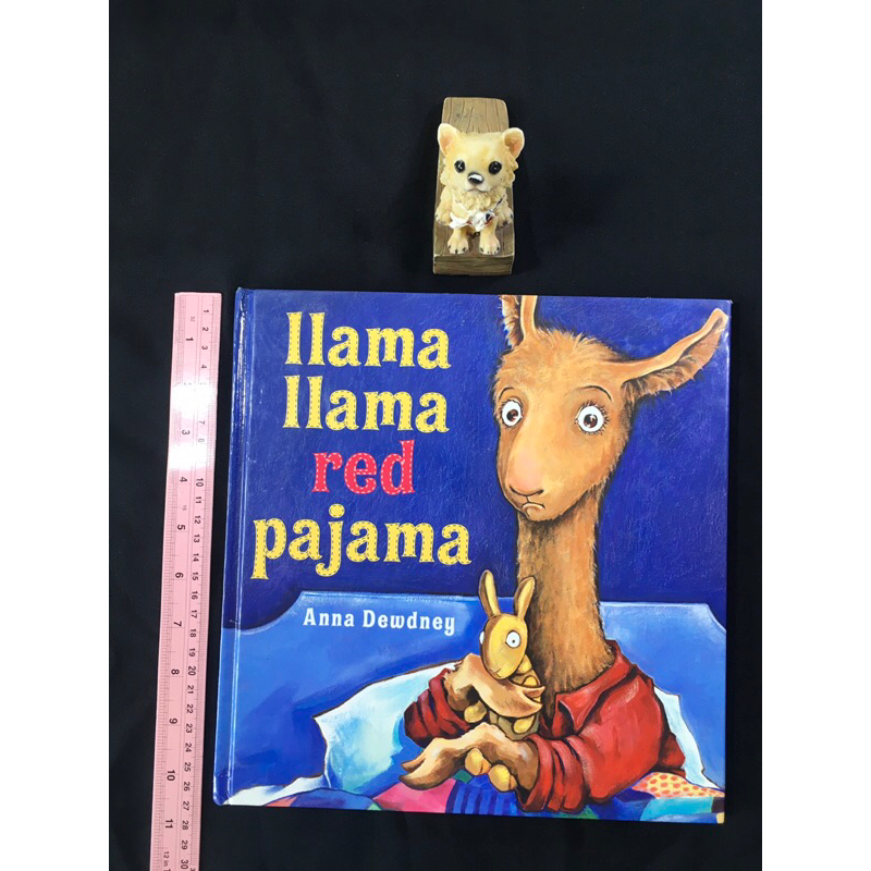 llama llama red pajama (มีลายมือเจ้าของเดิมเขียน และขอบปกถลอก) By Anna Dewdney หนังสือภาษาอังกฤษ  (P