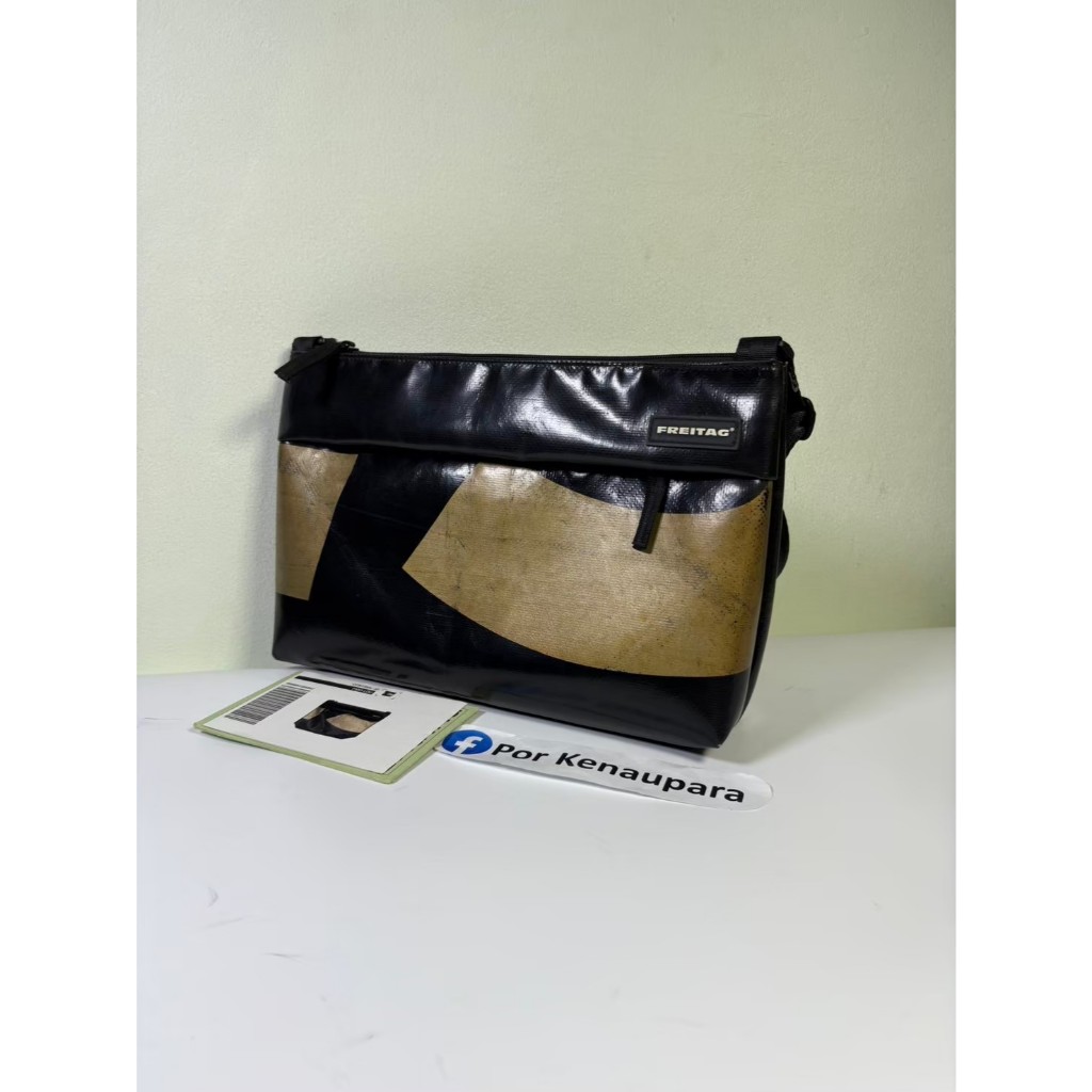 FREITAG F553 LOU | ดำทอง หรู เท่ มีชั้นเชิง! แทคครบ ของหายาก สะพายแล้วมีพลัง!