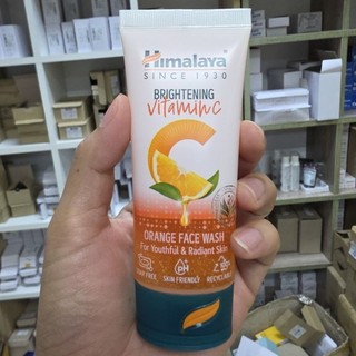 ขายเท Himalaya Brightening Vitamin C Face Wash 50 ml เจลล้างหน้าส้มวิตามินซี