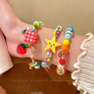 ในไทย สร้อยข้อมือผู้หญิง โดพามีนฤดูร้อน เครื่องประดับแฟชั่น สำหรับผู้หญิงS1208