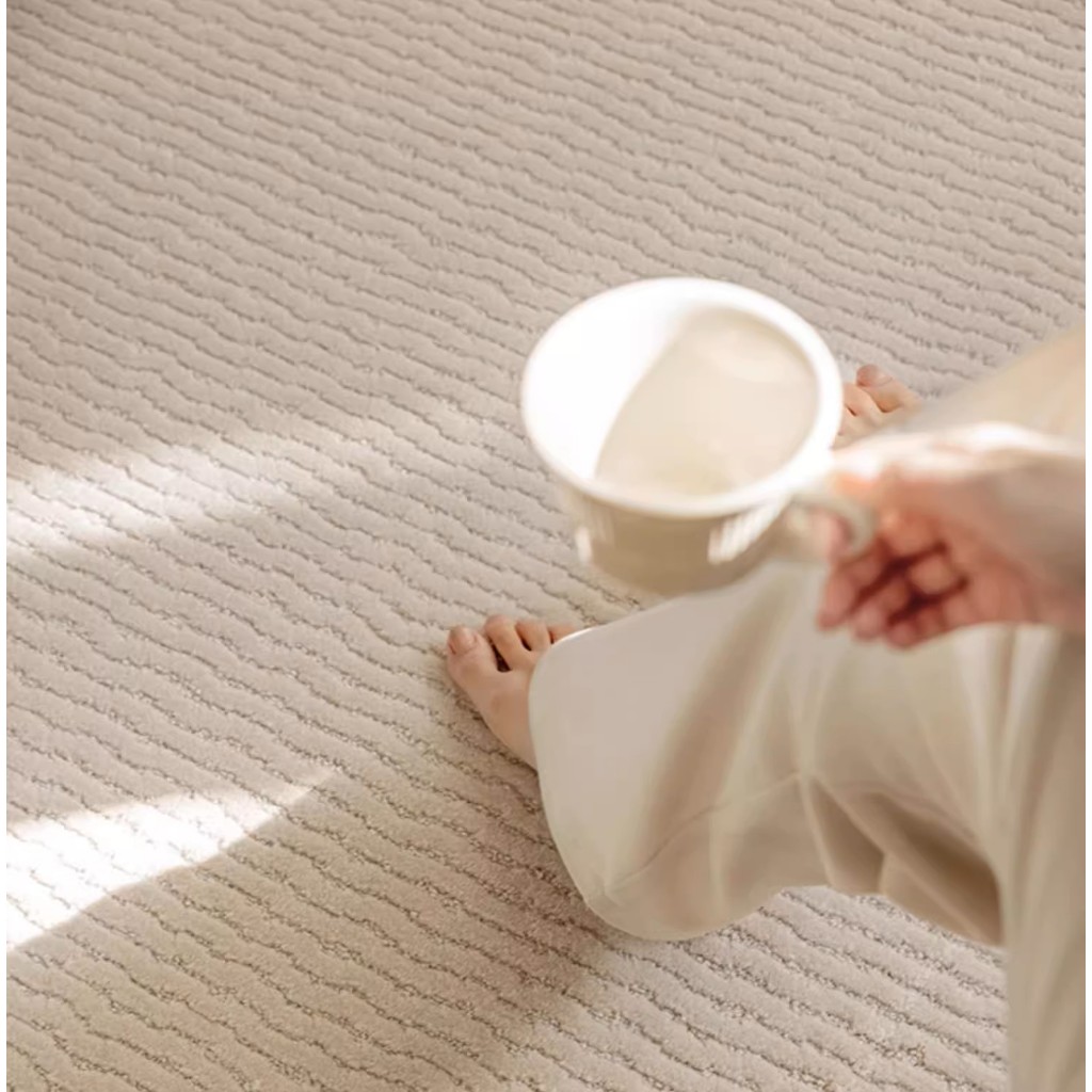 MEET COZY พรมปูพื้นห้อง ขนาดเล็ก carpet กันน้ำ สไตล์หรูหราเบา ๆ พรมปูพื้น #1 DL - รูปที่ 3