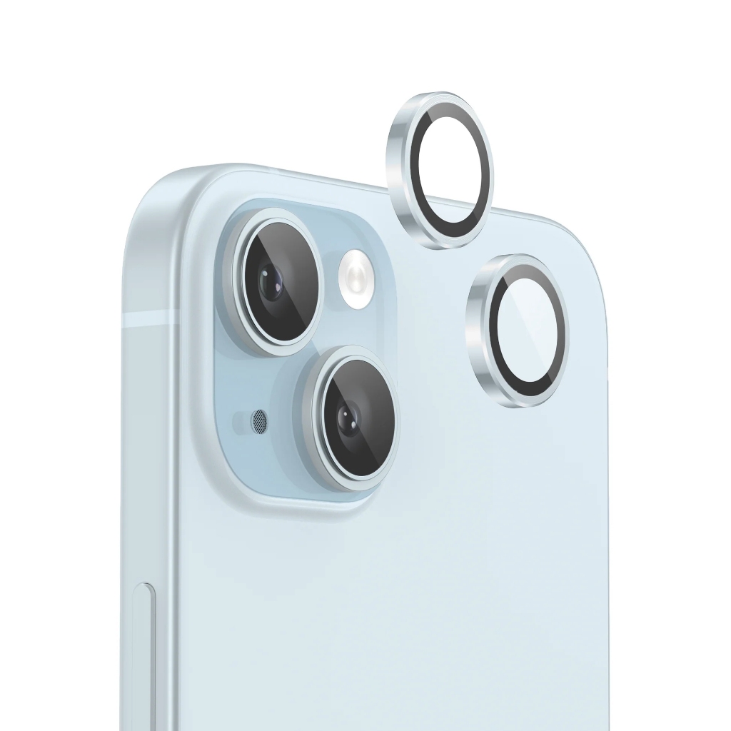 ✨ QUARRY กันรอยเลนส์กล้องไอโฟน iPhone 15 / 15 Plus ฟิล์มกล้อง กันรอยกล้องไอโฟน iPhone15 Plus Camera 
