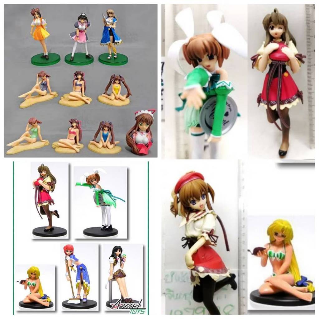 (แท้/มือ2)⭐Pia♥Carrot e Youkoso!! Aizawa Tomomi Paroparo Type Capsule Figure Boneca 2💙Kotobukiya