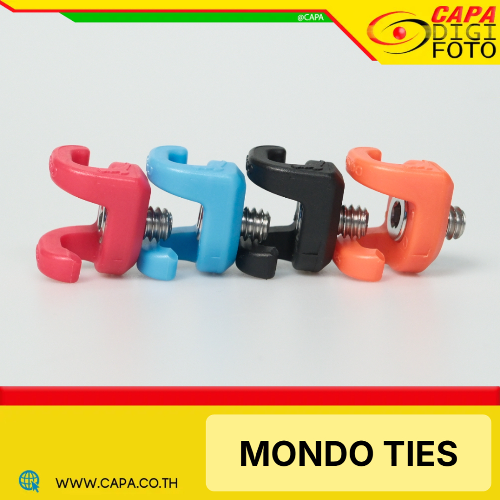 Kondor Blue Mondo Ties Cable Management Clips / *1 ชิ้น  (1/4”-20)