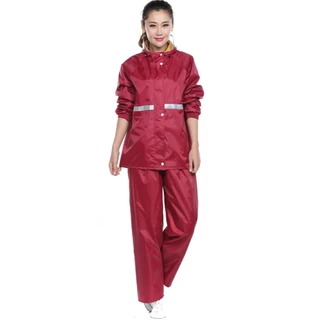 New Alitech ชุดกันฝน เสื้อกันฝน มีแถบสะท้อนแสง Waterproof Rain Suit