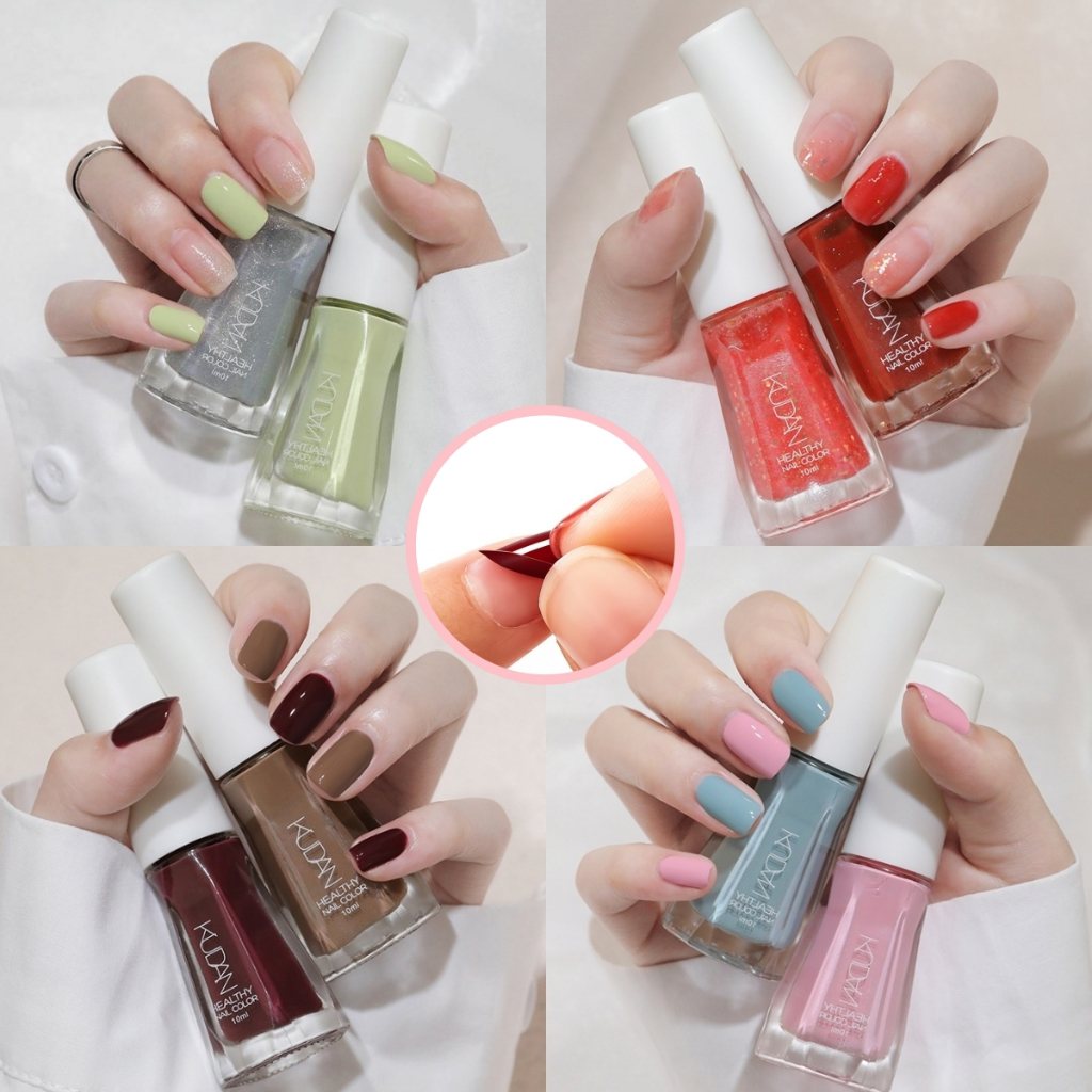 MR Beautiful Girl 💕เบอร์1-40💕 KUDAN สีทาเล็บ ยาทาเล็บ สีทาเล็บลอกได้ สีทาเล็บเจลไม่ต้องอบ แห้งเร็ว ปกป้องเล็บ